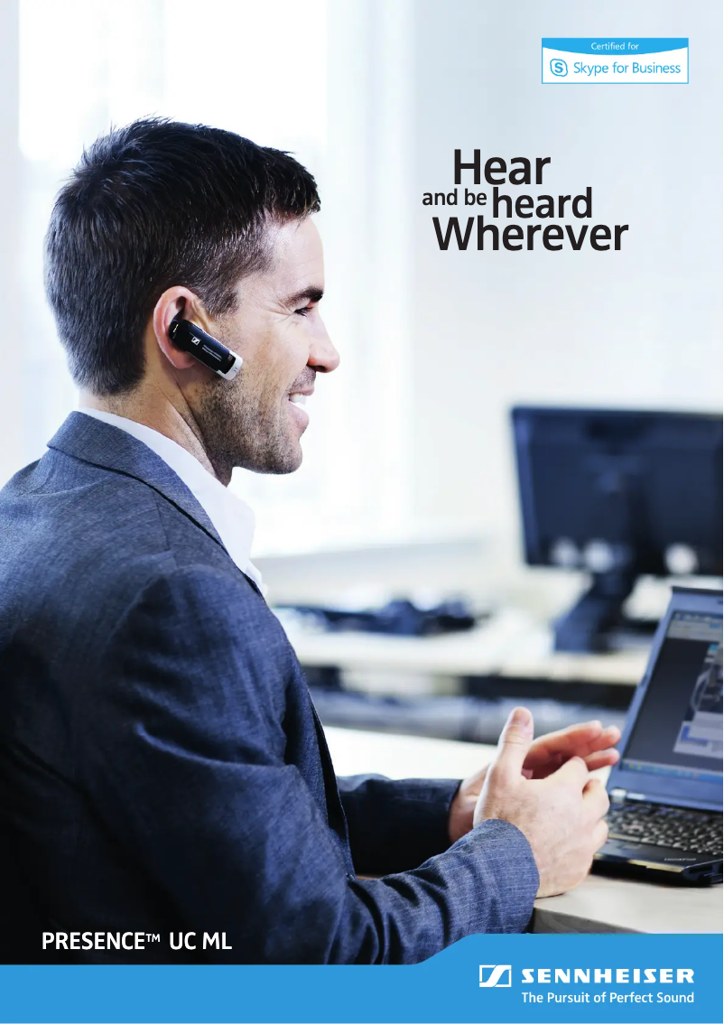 Image de la première page du manuel de l'appareil Presence