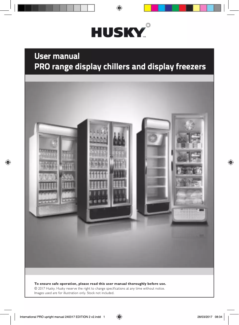 Page 1 de la notice Manuel utilisateur Husky C5PRO-H-HU