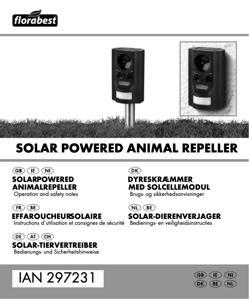 Página 1 del manual Manual de usuario Florabest HG00249