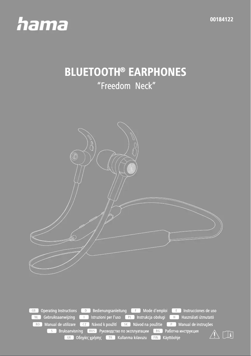 Page 1 de la notice Manuel utilisateur Hama Freedom Neck 00184122