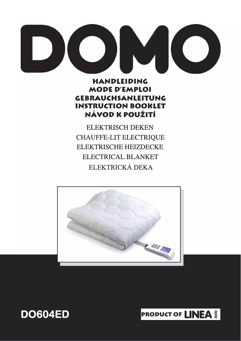 Page 1 de la notice Manuel utilisateur Domo DO 604 ED