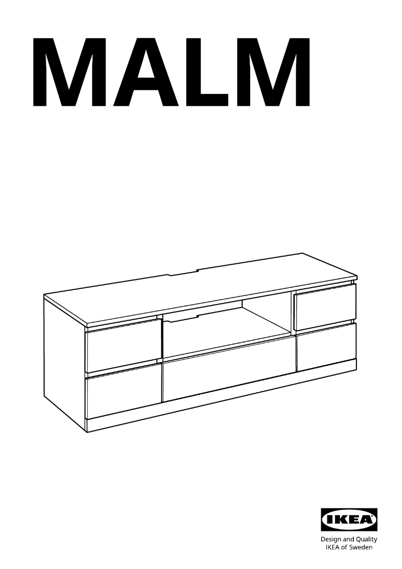 Image de la première page du manuel de l'appareil MALM 104.871.90