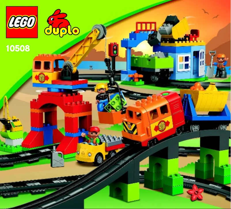 Page 1 de la notice Manuel utilisateur Lego Deluxe Train Set