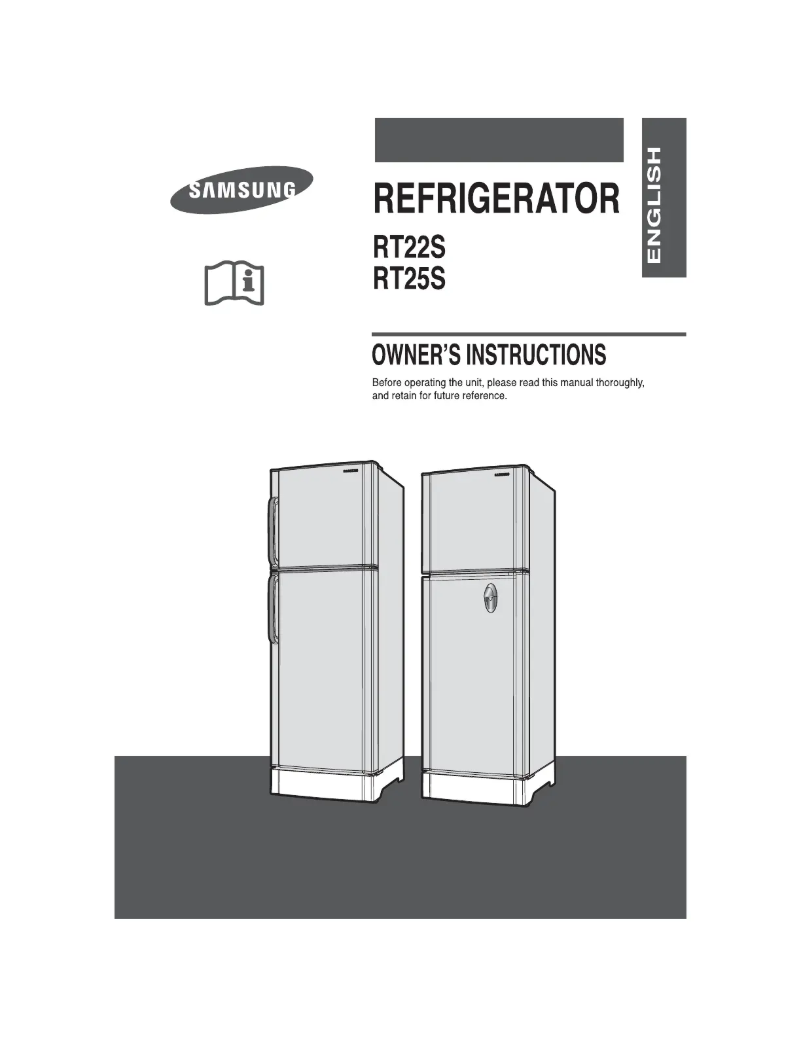 Page n°1 - Manuel utilisateur Samsung RT25DASS
