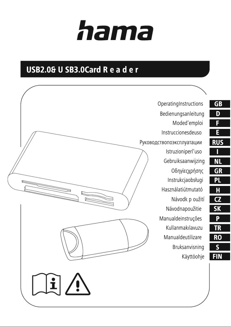 Page n°1 - Manuel utilisateur Hama 00124131