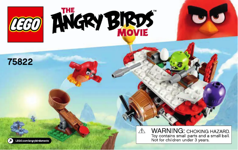 Image de la première page du manuel de l'appareil Angry Birds 75822
