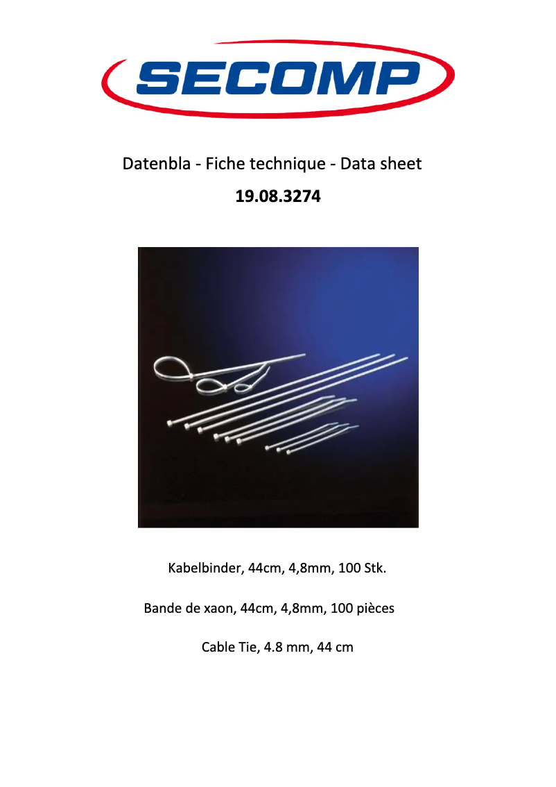 Imagen de la primera página del manual del dispositivo 19.08.3274