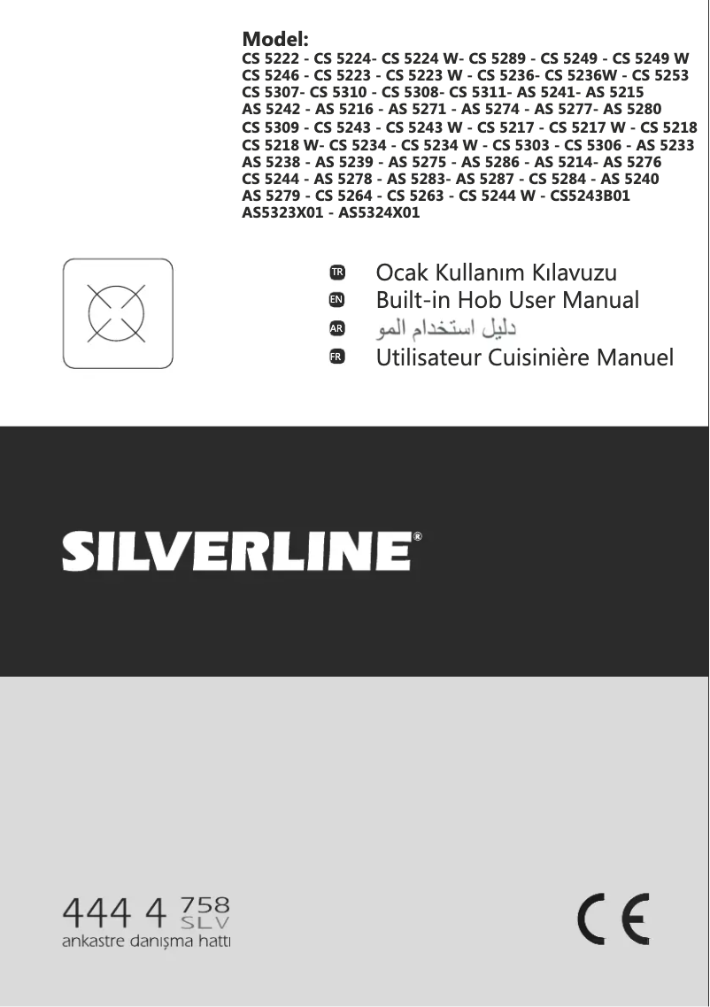 Page 1 de la notice Manuel utilisateur Silverline CS 5222