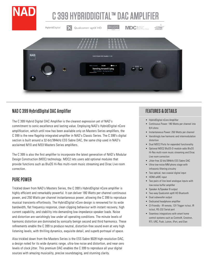 Image de la première page du manuel de l'appareil C 399