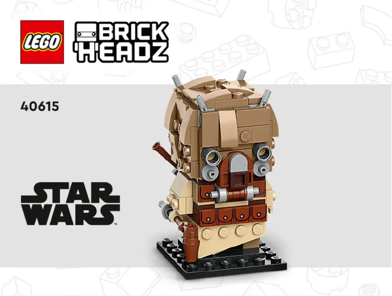 Image de la première page du manuel de l'appareil Brickheadz 40615