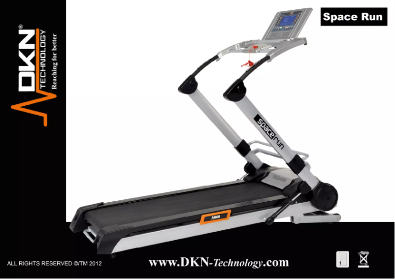 Image de la première page du manuel de l'appareil Space Run