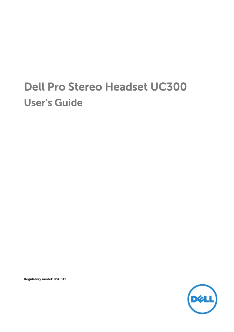 Image de la première page du manuel de l'appareil UC300