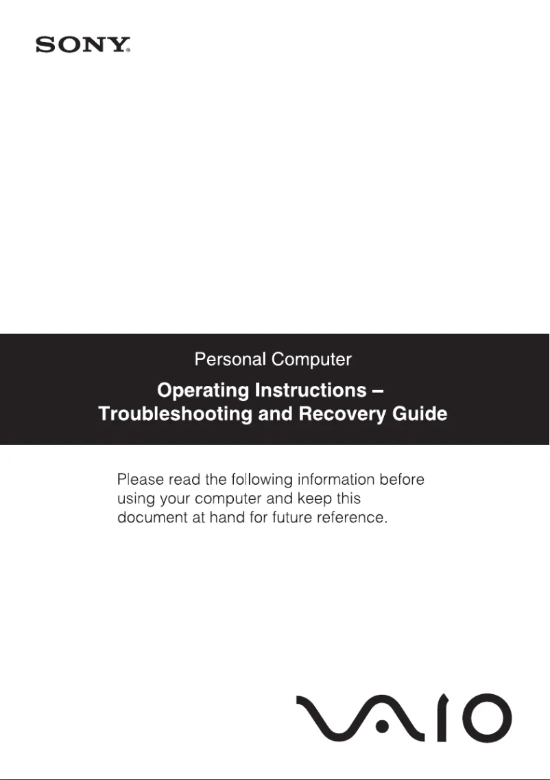 Página 1 del manual Manual de usuario Sony Vaio VPCW115XA
