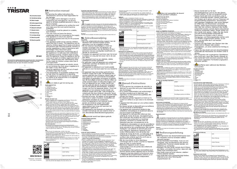 Imagen de la primera página del manual del dispositivo OV-3645