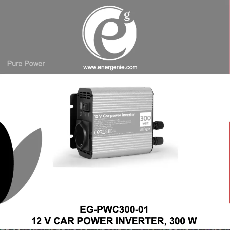 Page n°1 - Manuel utilisateur Gembird EG-PWC300-01