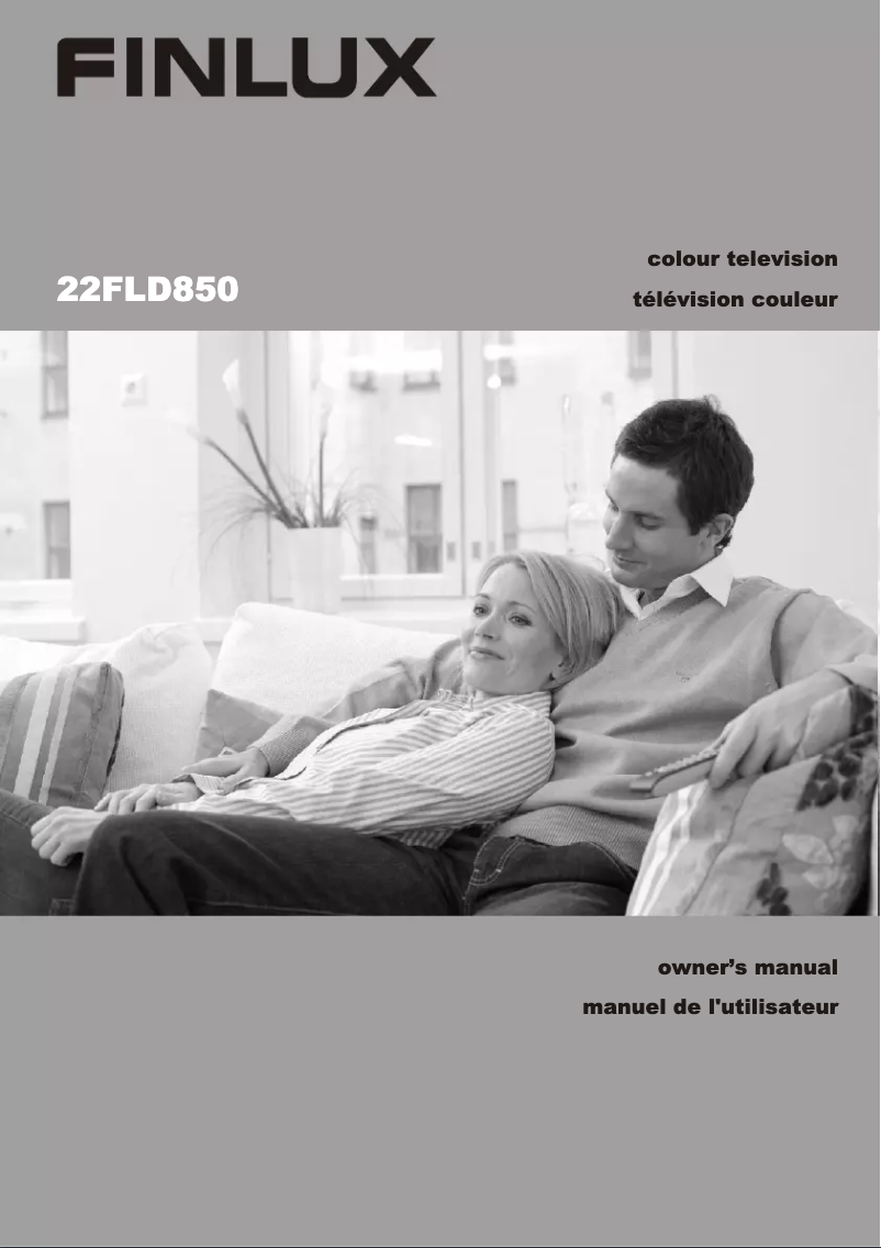 Image de la première page du manuel de l'appareil 22FLD850VRU