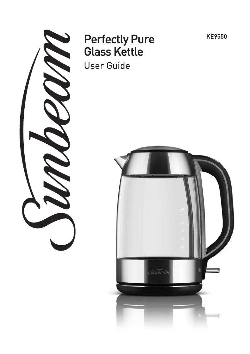 Página 1 del manual Manual de usuario Sunbeam KE9550