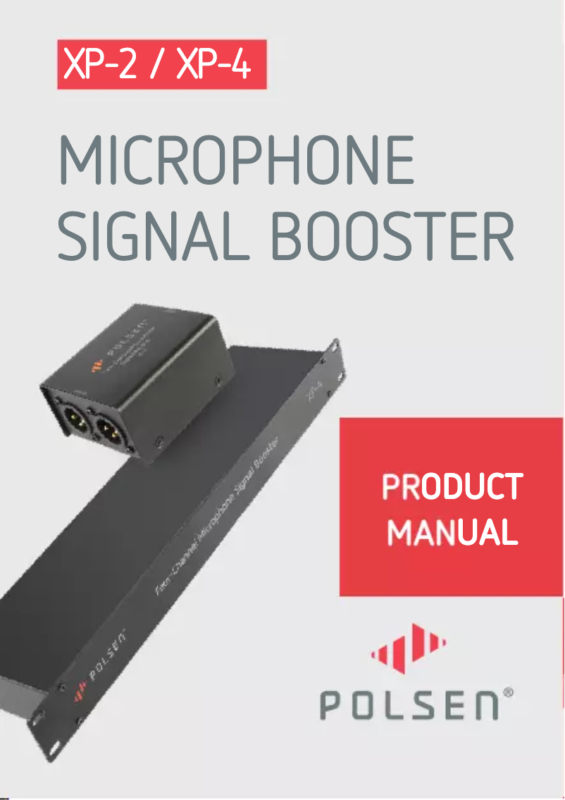 Page 1 de la notice Manuel utilisateur Polsen XP-4
