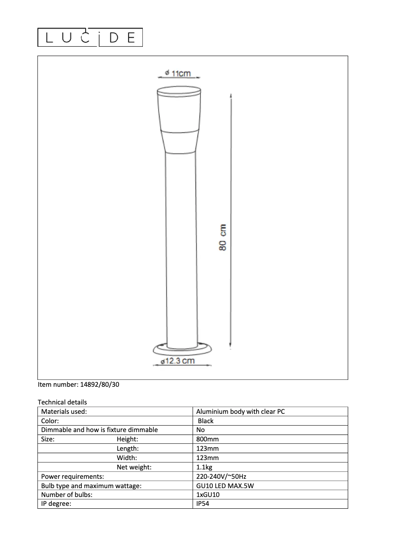 Image de la première page du manuel de l'appareil Ninke 14892/80/30
