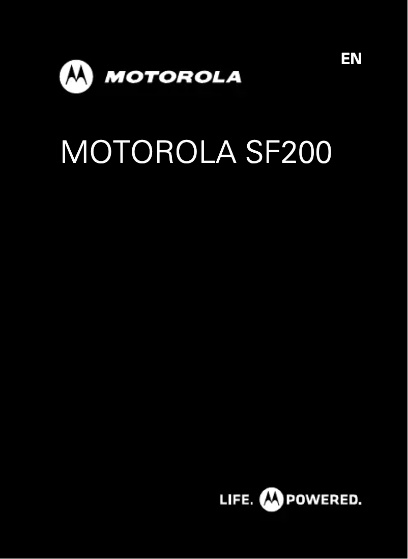 Page n°1 - Guide d'installation Motorola MOTOACTV
