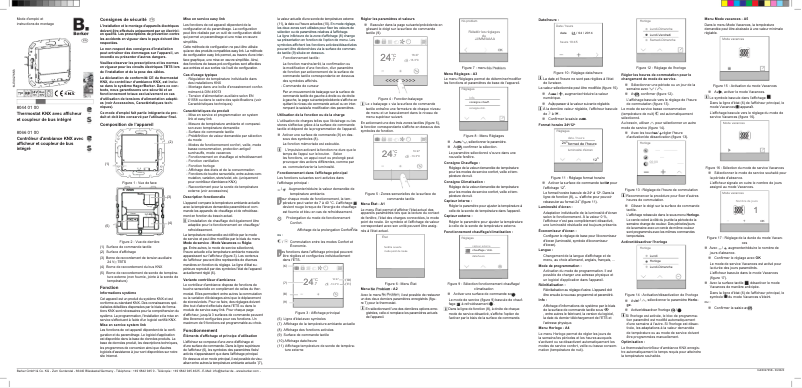 Page 1 de la notice Guide d'installation Hager 80660100