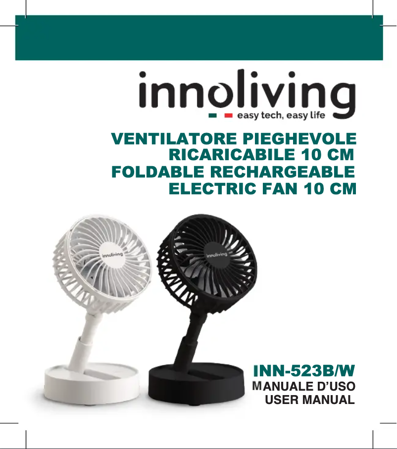 Page 1 de la notice Manuel utilisateur Innoliving INN-523B