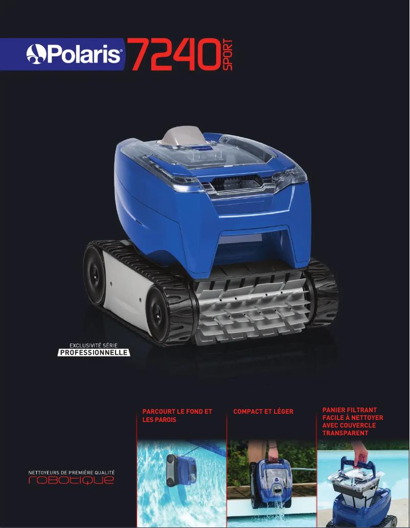 Page 1 de la notice Brochure Polaris 7240