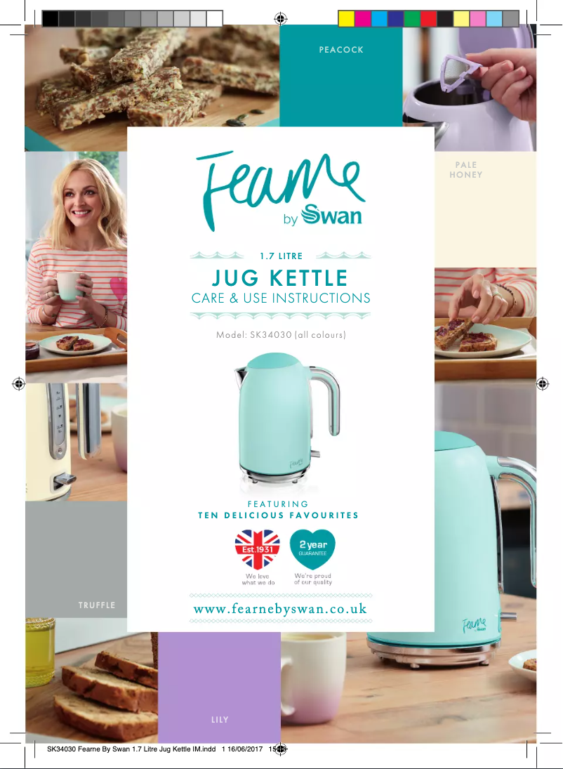 Page 1 de la notice Manuel utilisateur Swan SK34030HON