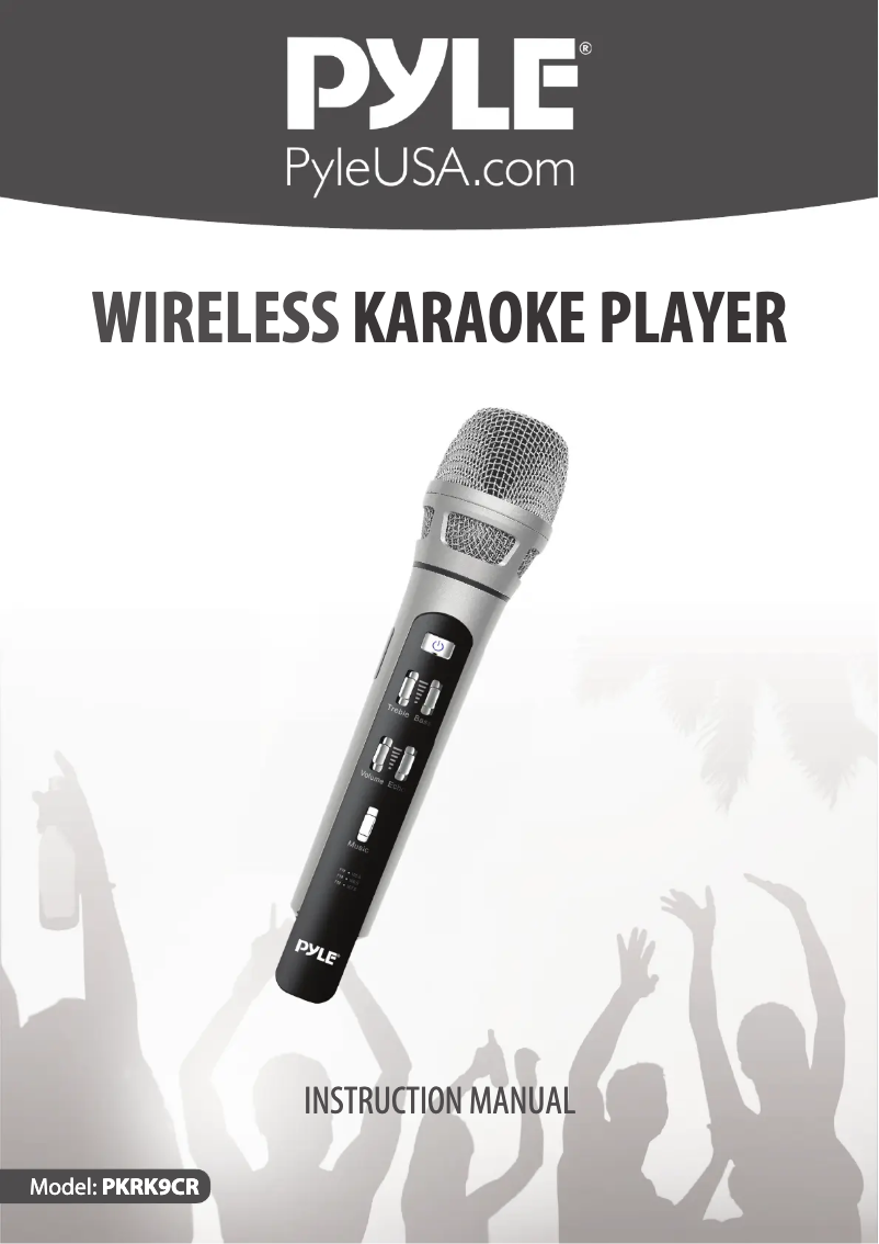 Image de la première page du manuel de l'appareil PKRK9CR