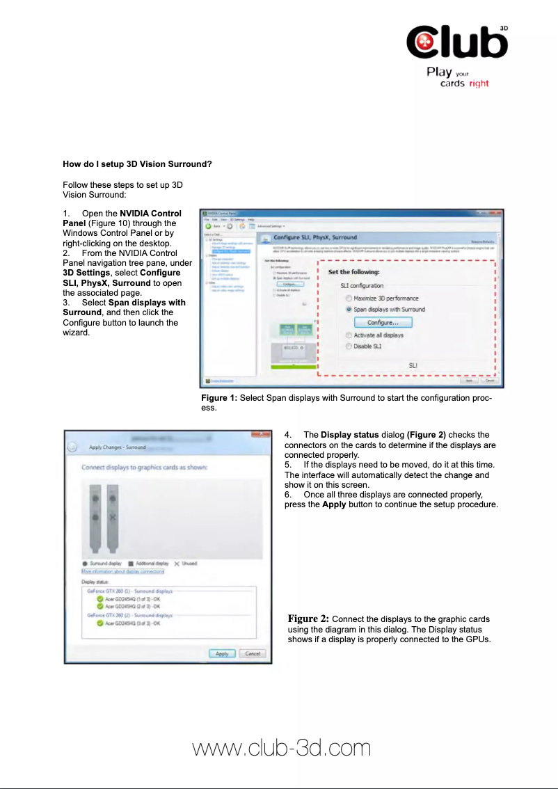 Image de la première page du manuel de l'appareil GeForce GTX 560Ti