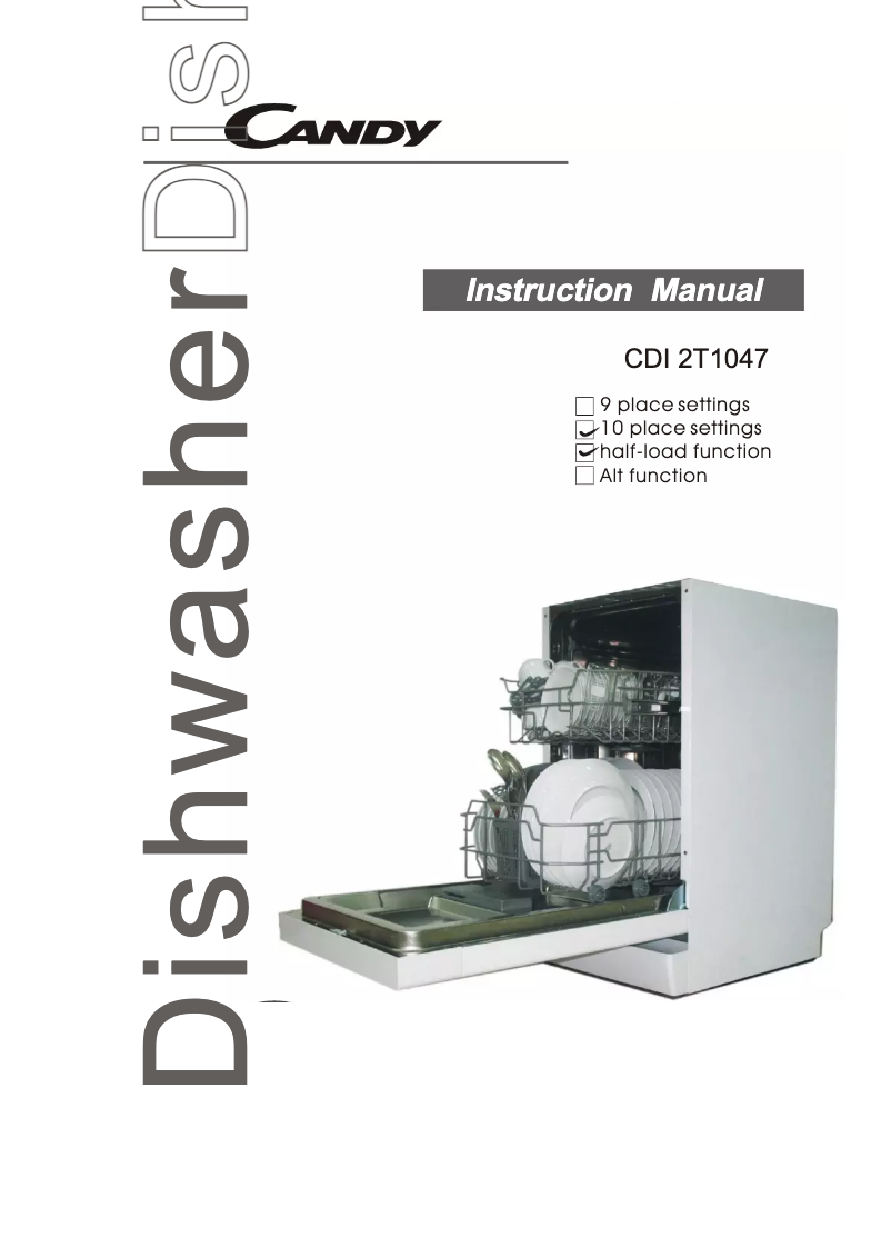 Image de la première page du manuel de l'appareil CDI 2T1047