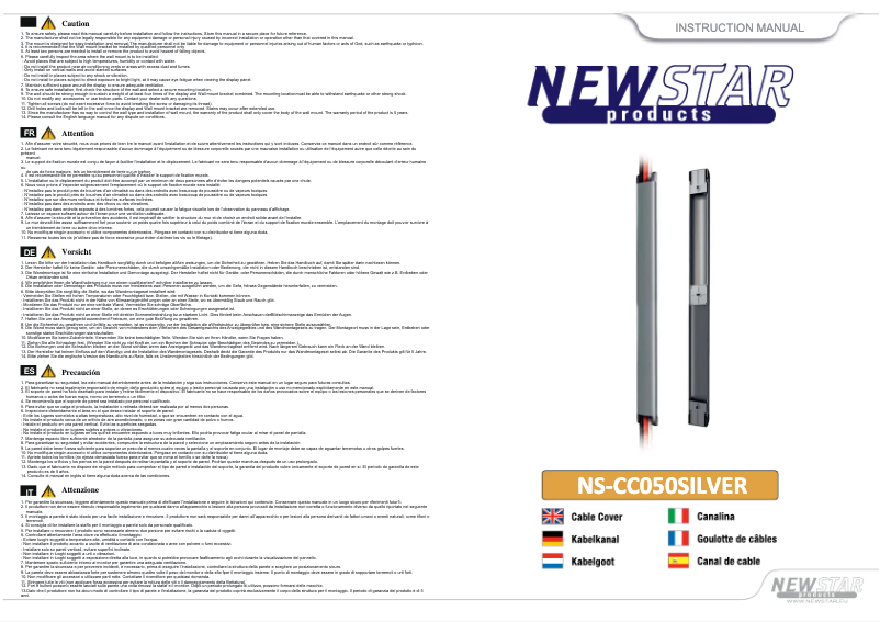 Image de la première page du manuel de l'appareil NS-CC050