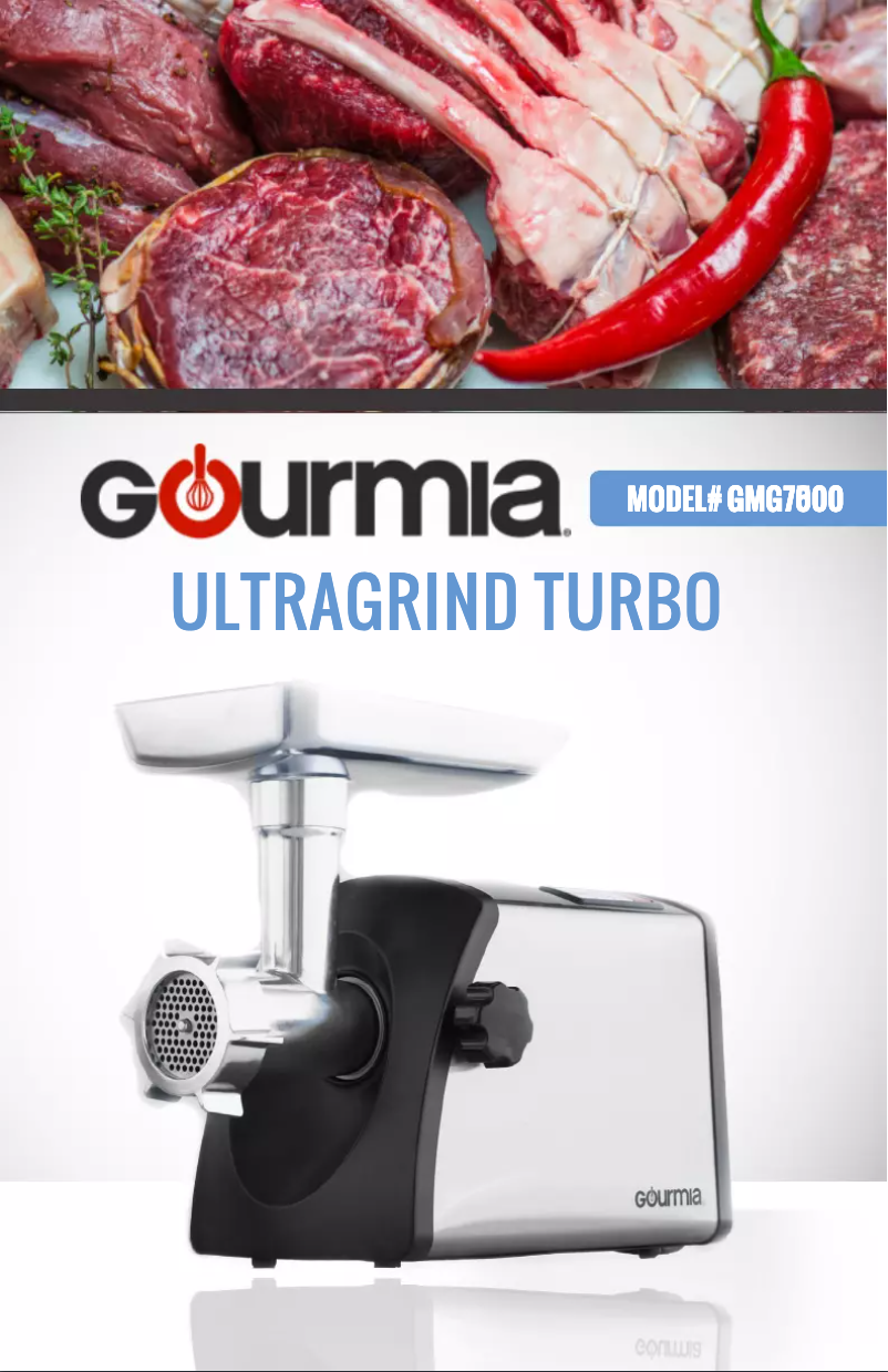 Image de la première page du manuel de l'appareil GMG7500