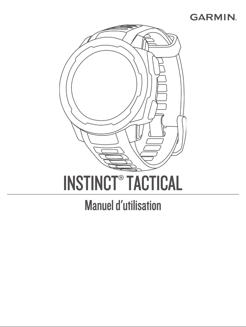 Page n°1 - Manuel utilisateur Garmin Instinct Tactical