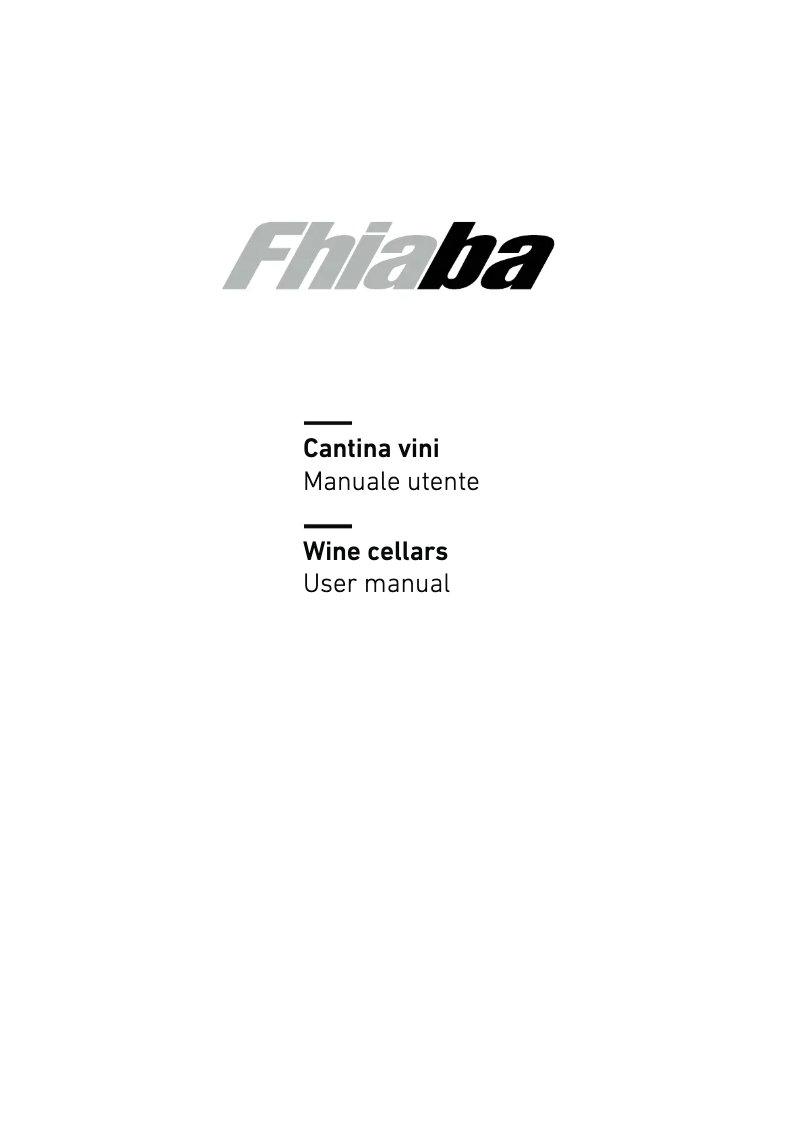 Page n°1 - Manuel utilisateur Fhiaba XS5990FW3A