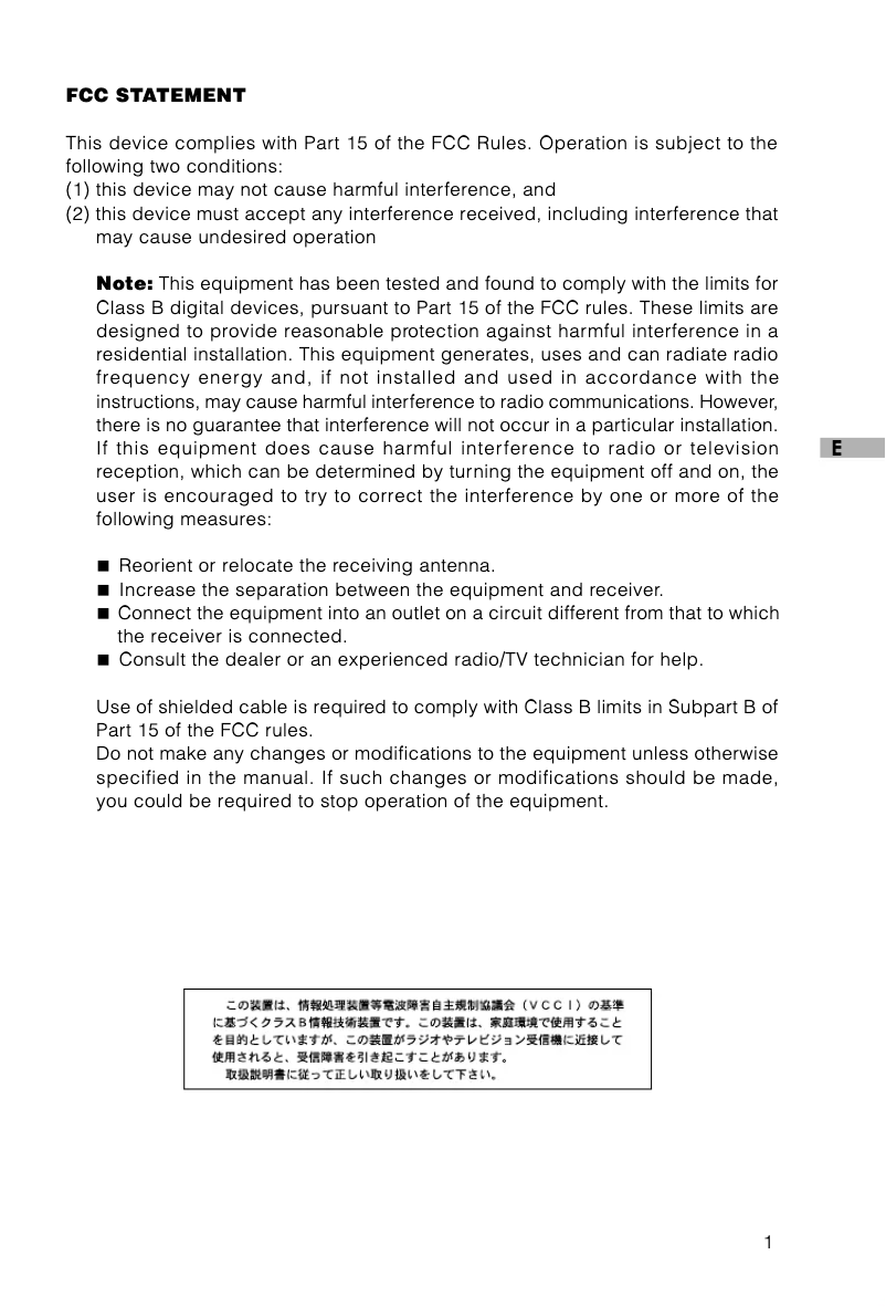 Page 1 de la notice Manuel utilisateur Minox DC 2122