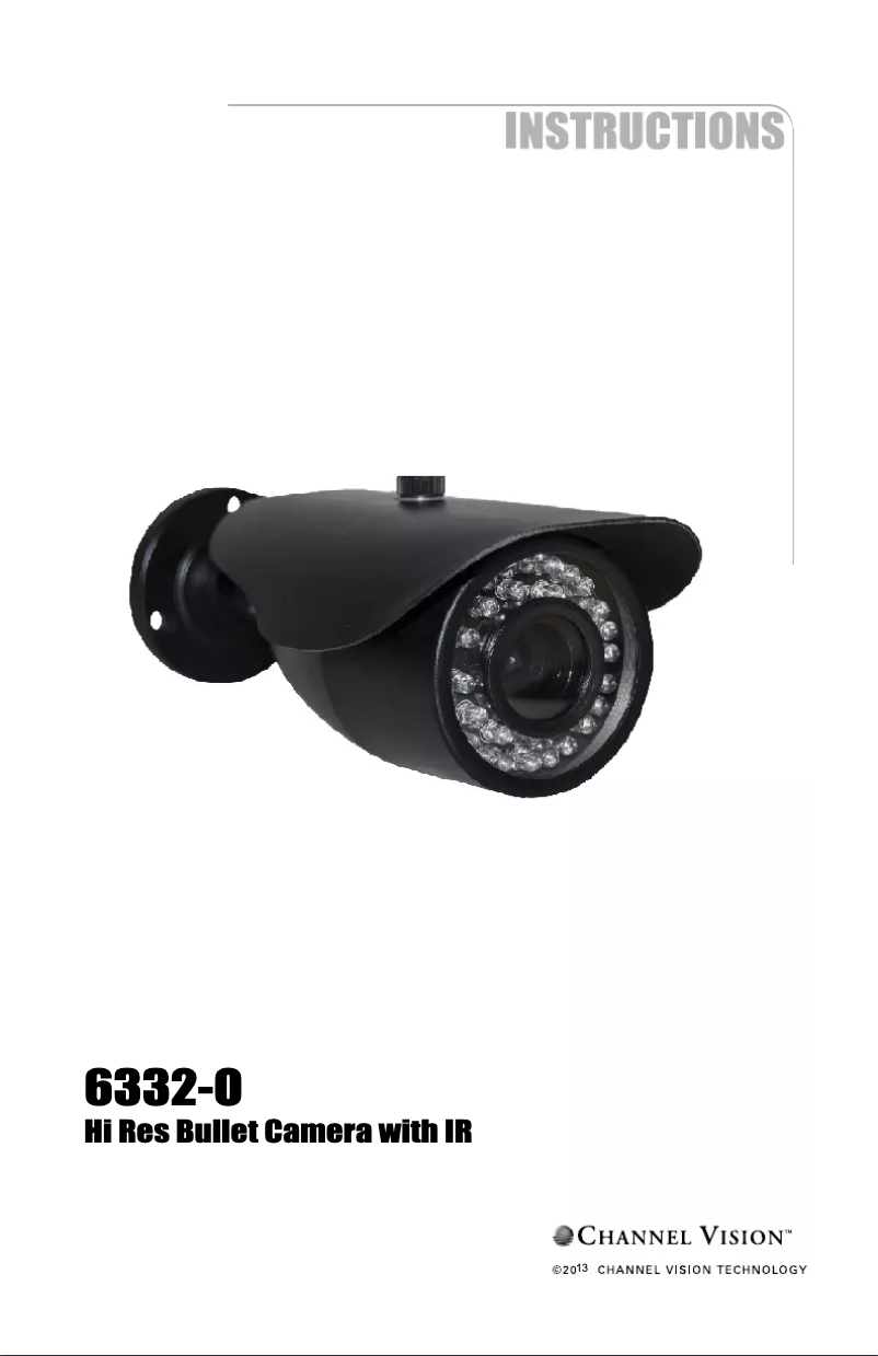 Image de la première page du manuel de l'appareil 6332-W