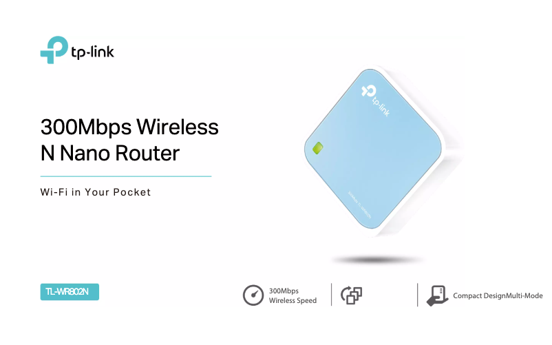 Page 1 de la notice Fiche technique TP-Link TL-WR802N