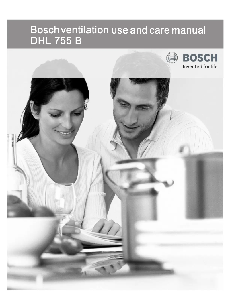 Página 1 del manual Manual de usuario Bosch DHL755BUC