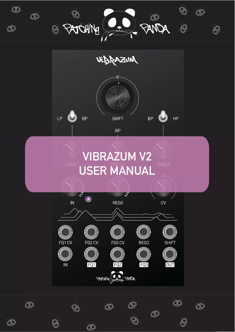 Image de la première page du manuel de l'appareil Vibrazum