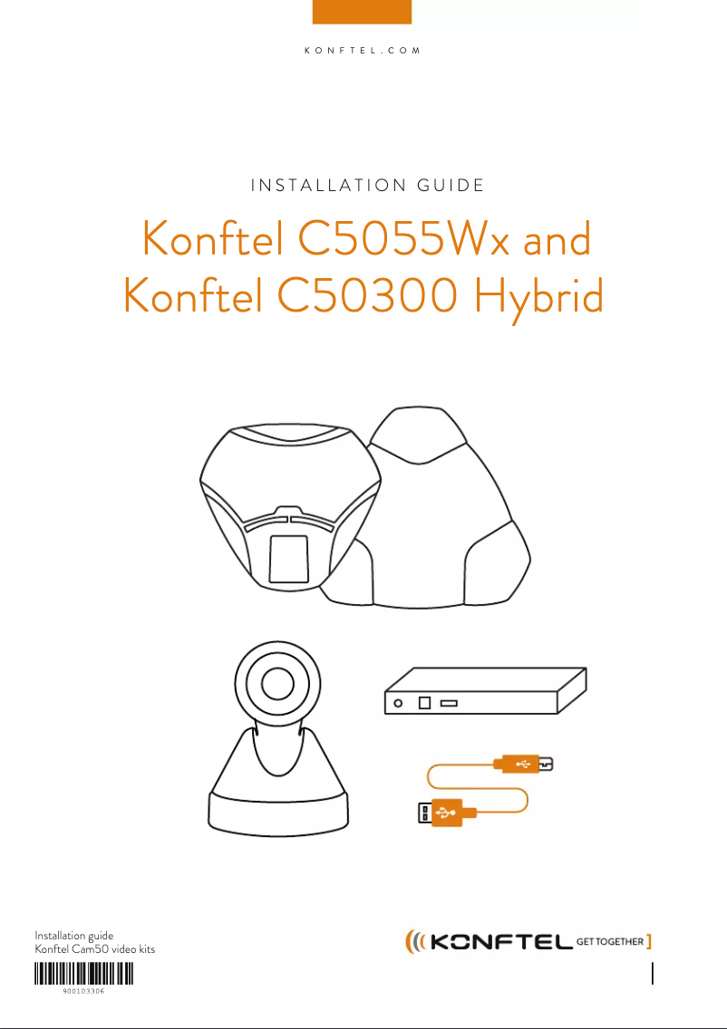 Image de la première page du manuel de l'appareil C50300Wx Hybrid