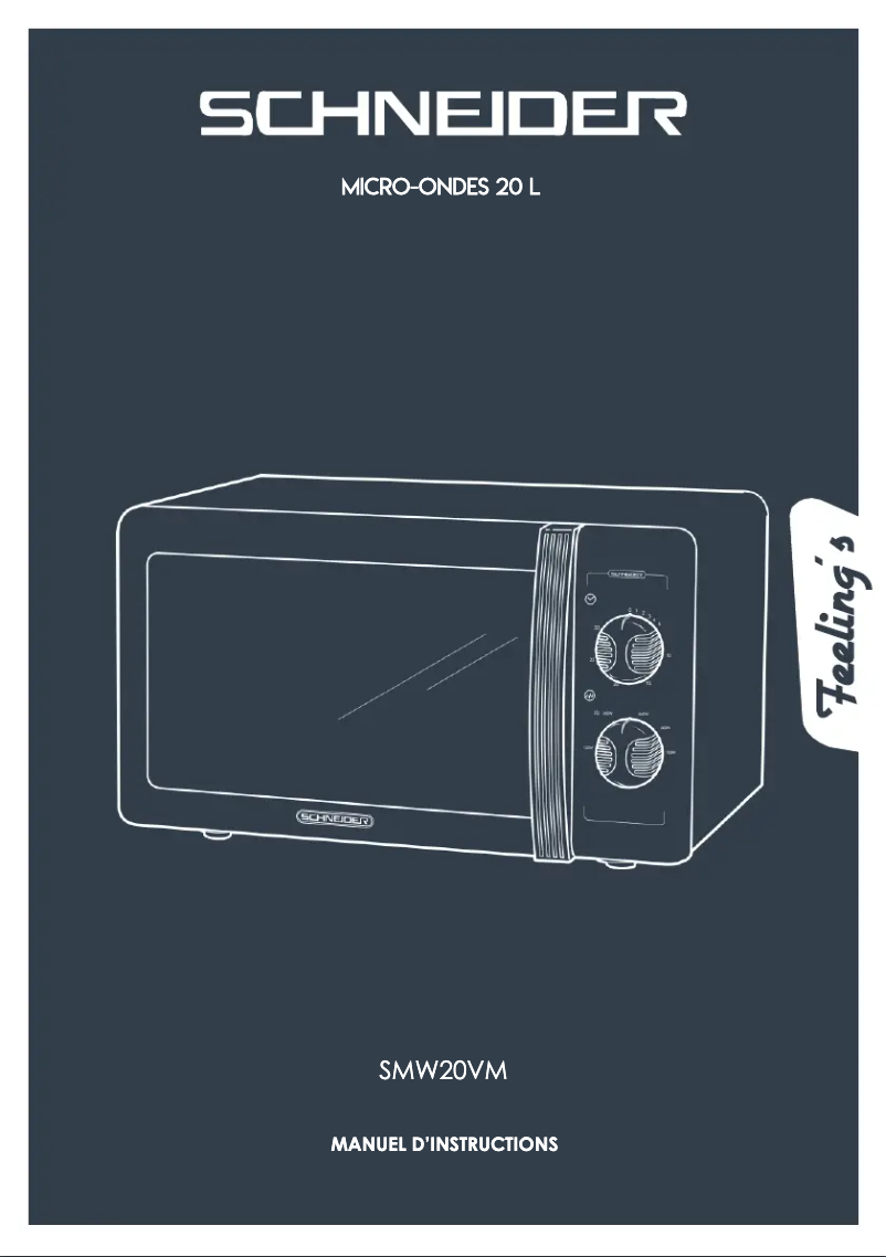 Page 1 de la notice Manuel utilisateur Schneider SMW20VMB