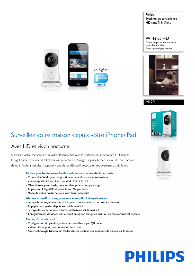 Image de la première page du manuel de l'appareil M120