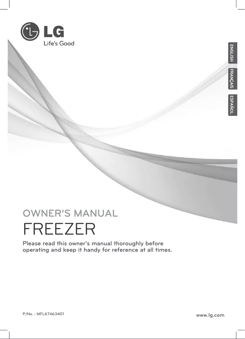 Page n°1 - Manuel utilisateur LG GW-B404ESNV