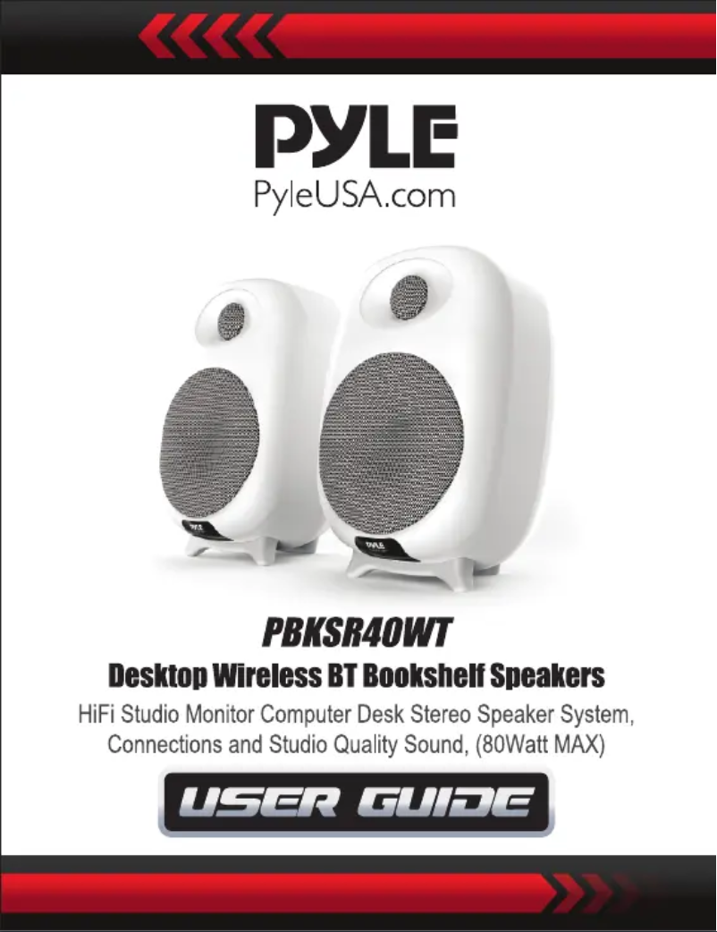 Image de la première page du manuel de l'appareil PBKSR40WT