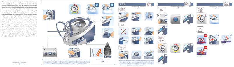 Page 1 de la notice Manuel utilisateur Tefal Express Power SV8001E1