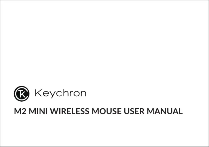Page 1 de la notice Manuel utilisateur Keychron M2 Mini