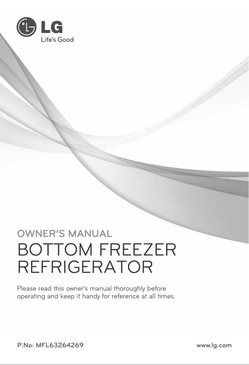 Página 1 del manual Manual de usuario LG GR-L218ASL