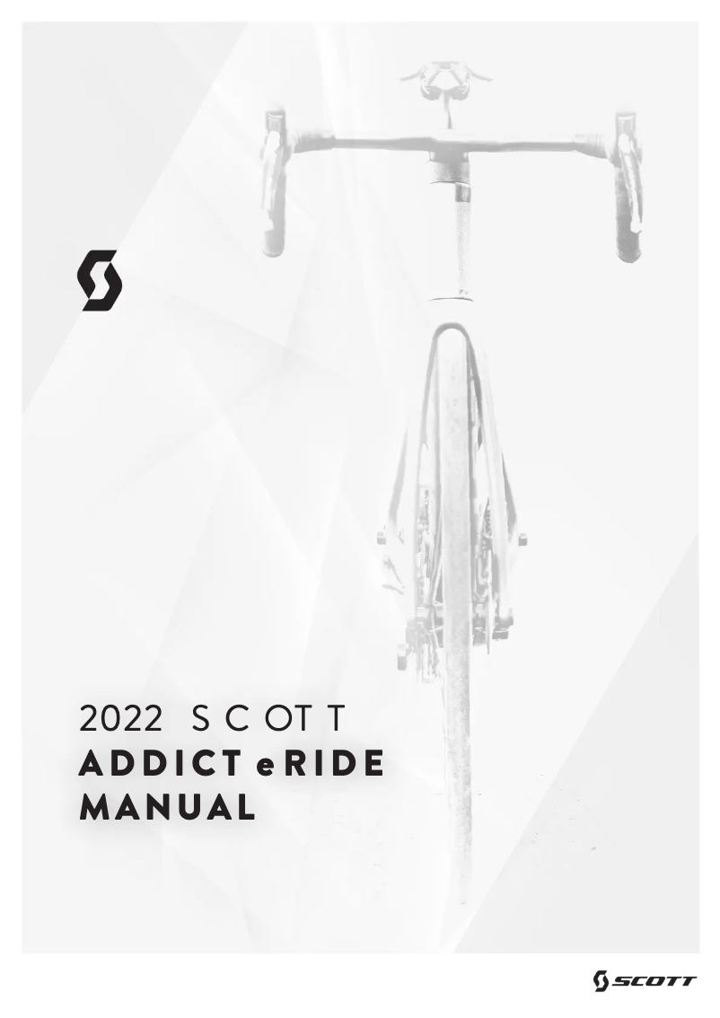 Image de la première page du manuel de l'appareil Contessa Addict eRIDE 15