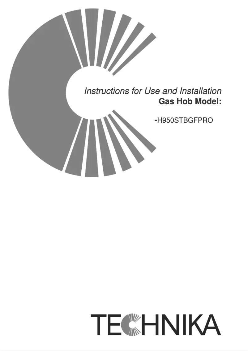 Image de la première page du manuel de l'appareil H950STBGFPRO